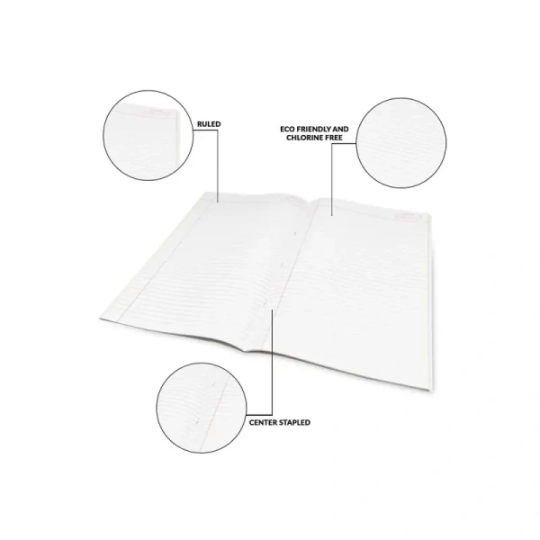 Classmate Exercise Single Line Notebook 27.2 X 16.7 cm (172 Pages, Assorted) - 1 piece