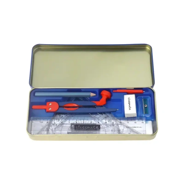 Classmate Invento Geometry Box (Blue & Red) - 1 piecs