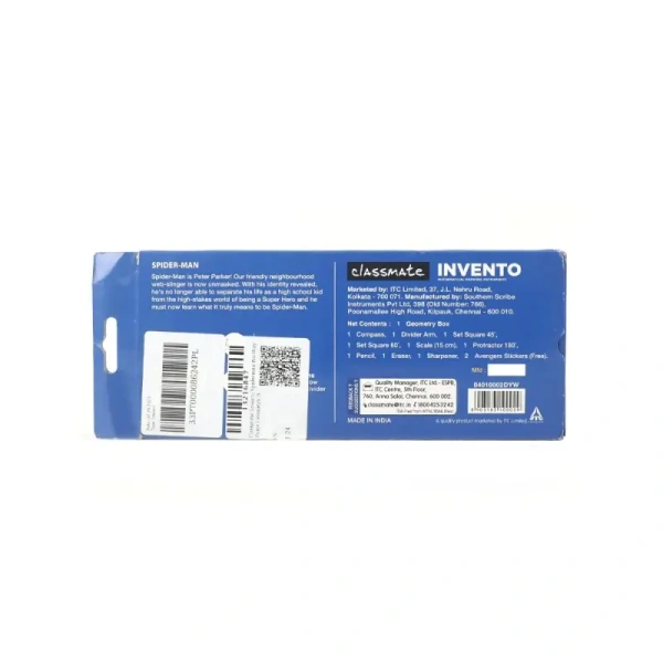 Classmate Invento Geometry Box (Blue & Red) - 1 piecs