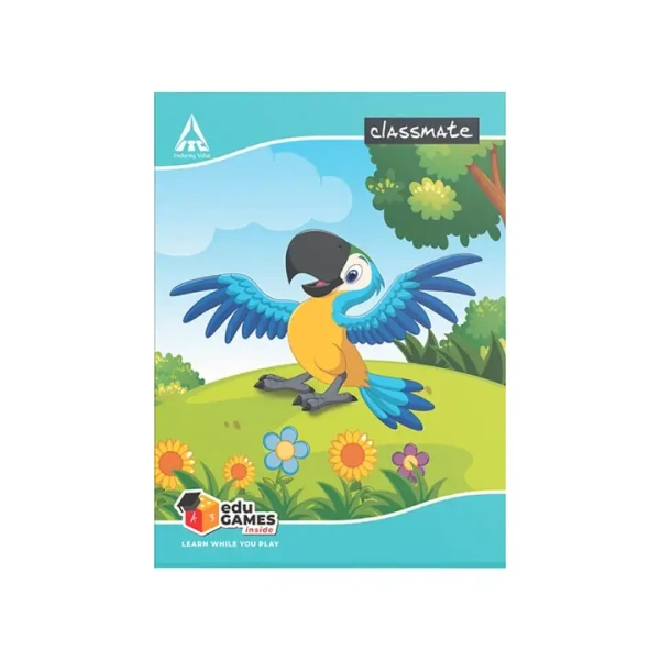 Classmate Maths Notebook (Assorted, 172 Pages) - 1 piece