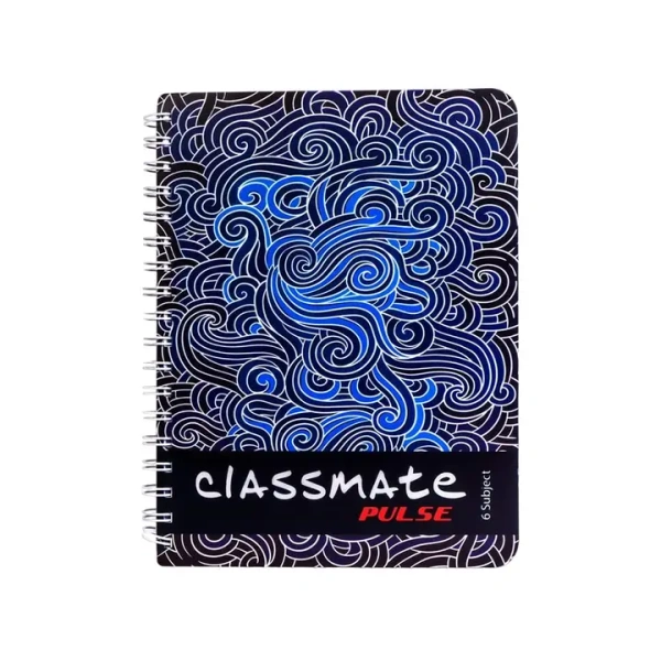 Classmate Unruled Notebook (302 Pages, Assorted) - 1 piece