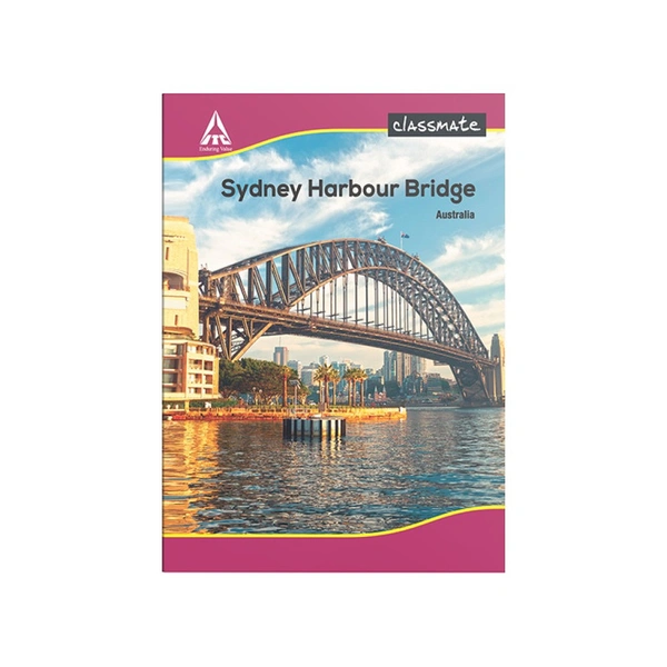 Classmate Unruled Unruled Notebook (240 Pages, Assorted) - 1 unit