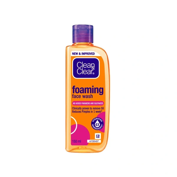Clean & Clear Foaming Face Wash - (2*150 ml) - 300 ml