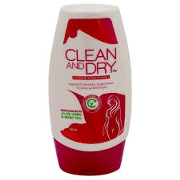 Clean & Dry Daily Intimate Wash-90 ml - 90 ml