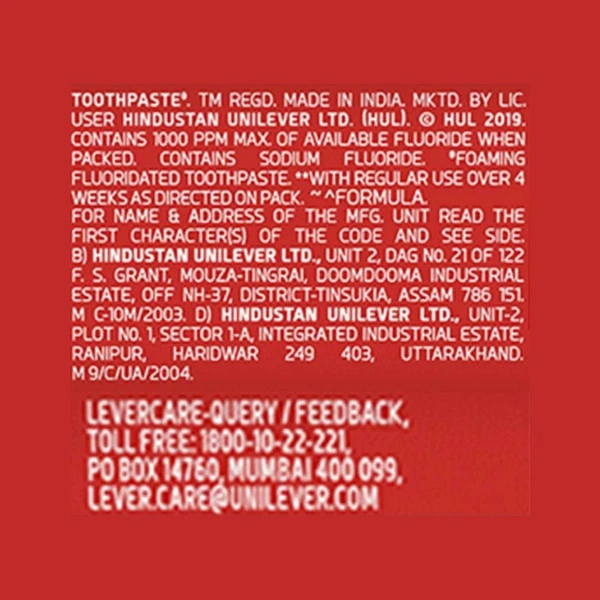 Closeup Everfresh + Gel Toothpaste (Red Hot) - 150 gm