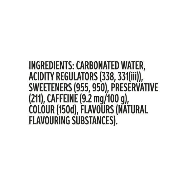 Coca-Cola Zero Sugar Soft Drink Can - 300 ml - 300 ml
