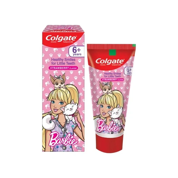 Colgate Barbie Strawberry Baby Toothpaste - 80 gm