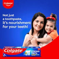 Colgate Dental Cream Anticavity Toothpaste Strong Teeth 115 gm - 115 gm