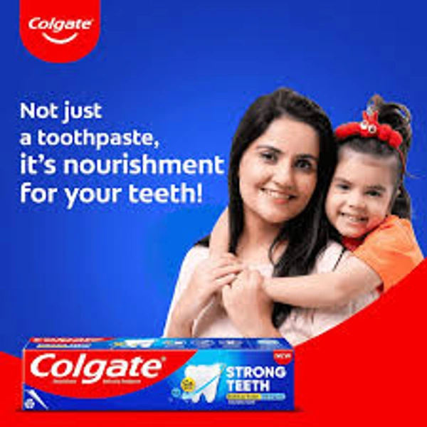 Colgate Dental Cream Anticavity Toothpaste Strong Teeth 115 gm - 115 gm