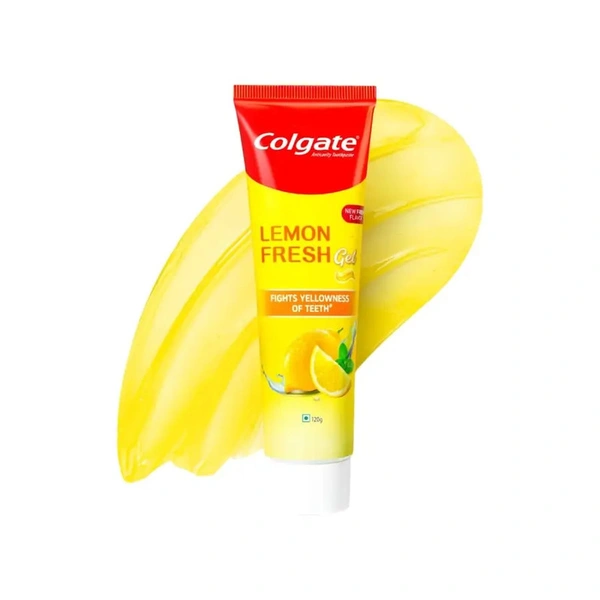 Colgate Lemon Fresh Gel Toothpaste - 120 gm