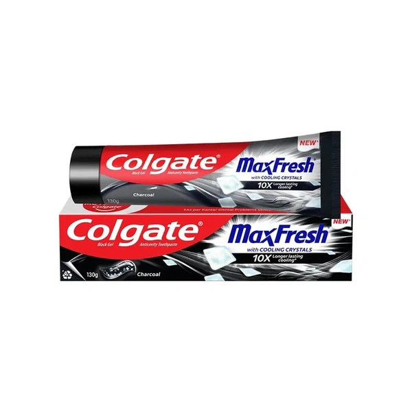 Colgate MaxFresh Charcoal Gel Toothpaste - 130 gm