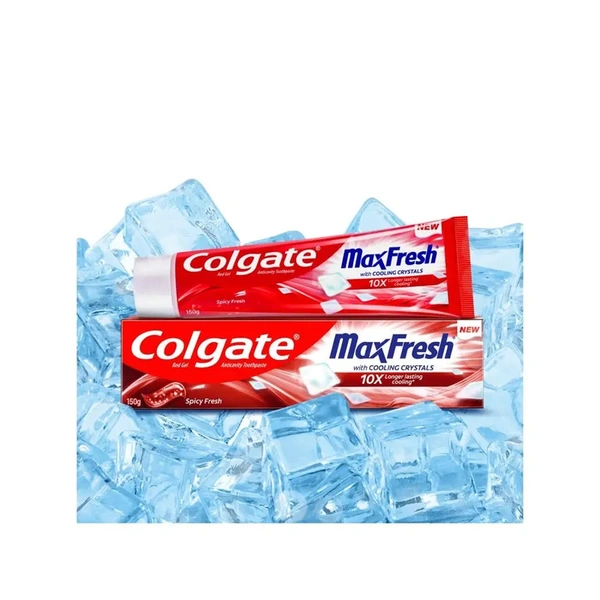 Colgate MaxFresh Spicy Fresh Gel Toothpaste - 150 gm