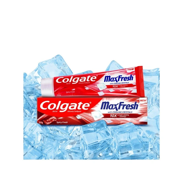 Colgate MaxFresh Spicy Fresh Gel Toothpaste - 150 gm