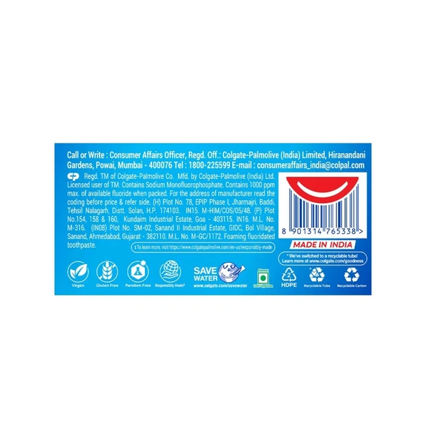 Colgate Strong Teeth Anticavity Toothpaste - 150 gm