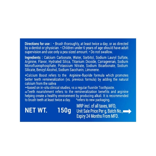 Colgate Strong Teeth Anticavity Toothpaste - 150 gm