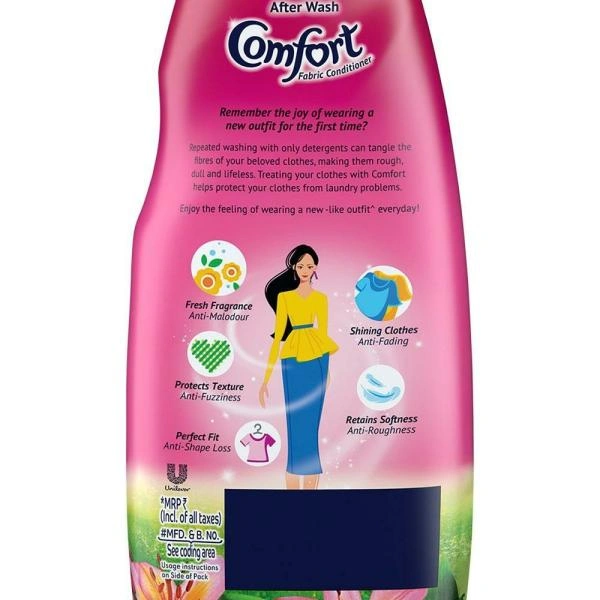 Comfort After Wash Fabric Conditioner (Lily Fresh) - 860 ml - 860 ml