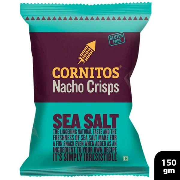 Cornitos Sea Salt Nachos - 150 gm - 150 gm