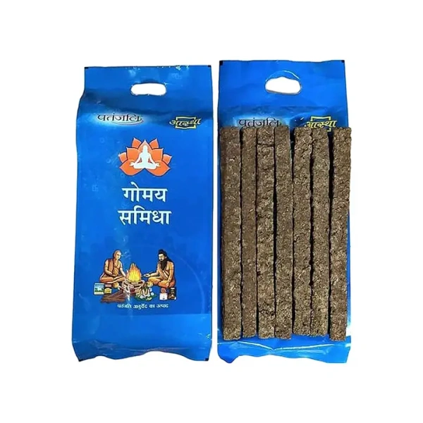 Cow Dung by Patanjali - 12 Piece (1 Pack)