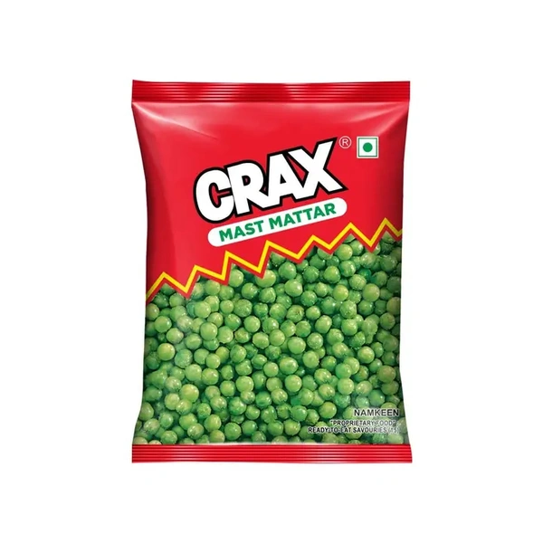Crax Mast Mattar Green Pea Snack - 160 gm - 160 gm