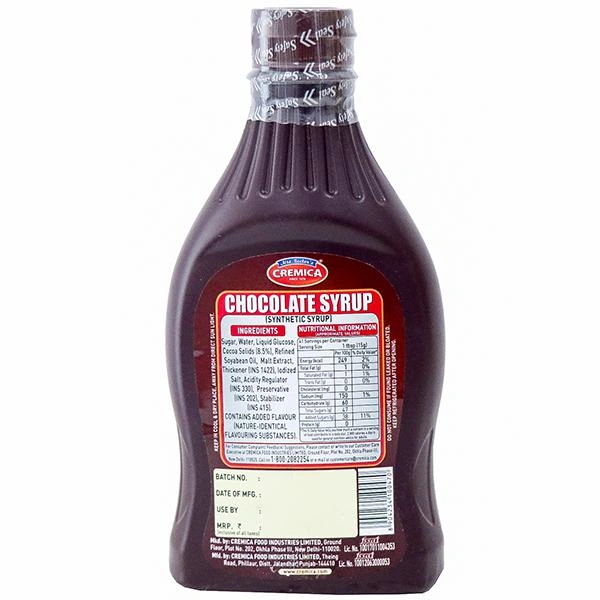 Cremica Chocolate Syrup - 625 gm - 625 gm