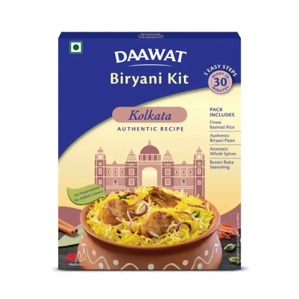 Daawat Biryani Kit Kolkata - 334 gm