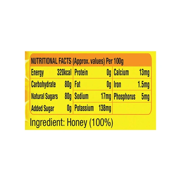 Dabur 100% Pure Honey - 500gm - 500gm