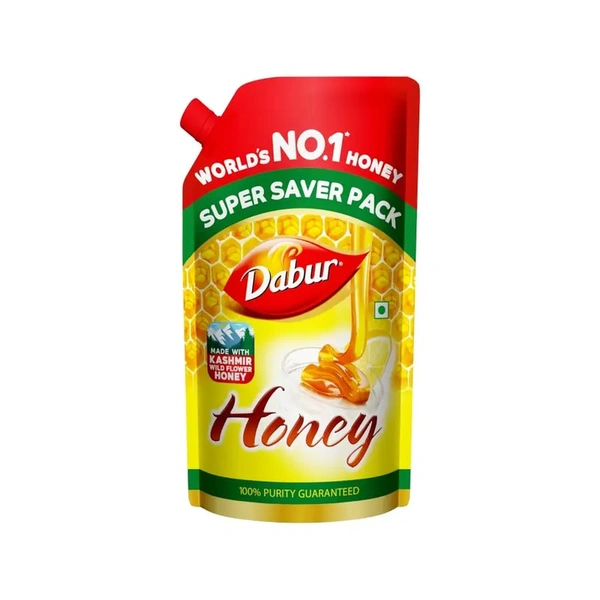 Dabur 100% Pure Honey (Refill Pouch) - 750 gm - 750 gm
