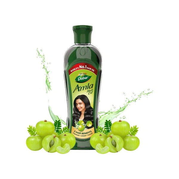 Dabur Amla Hair Oil-For Strong, Long and Thick Hair - 275 ml