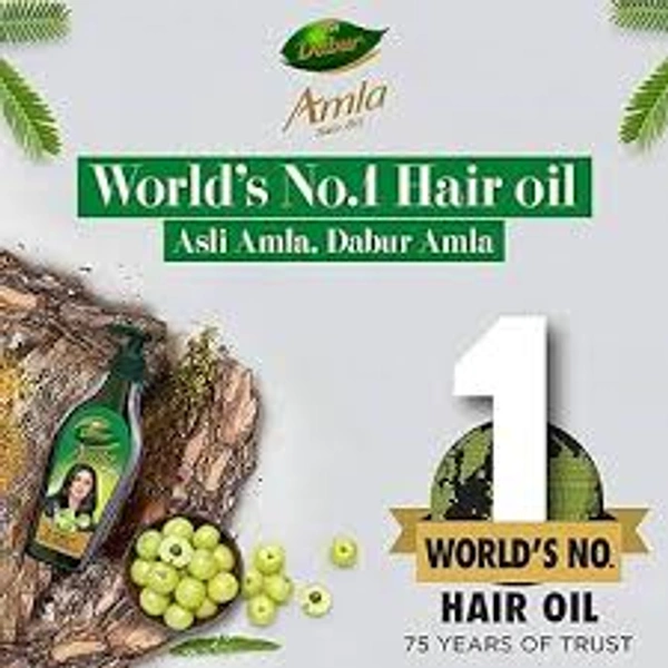 Dabur Amla Hair Oil-For Strong, Long and Thick Hair-138 ml - 138 ml