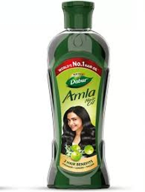 Dabur Amla Hair Oil-For Strong, Long and Thick Hair-225 ml - 225 ml