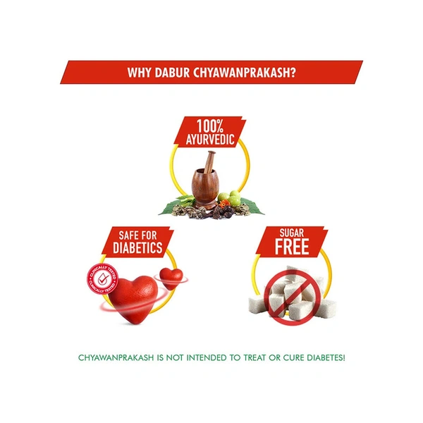 Dabur Chyawanprash (Sugar Free) - 900 gm - 900 gm