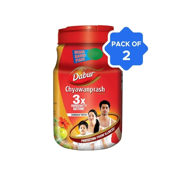 Dabur Immunity Chyawanprash 2kg - (2*2 kg) - (2*2 kg)