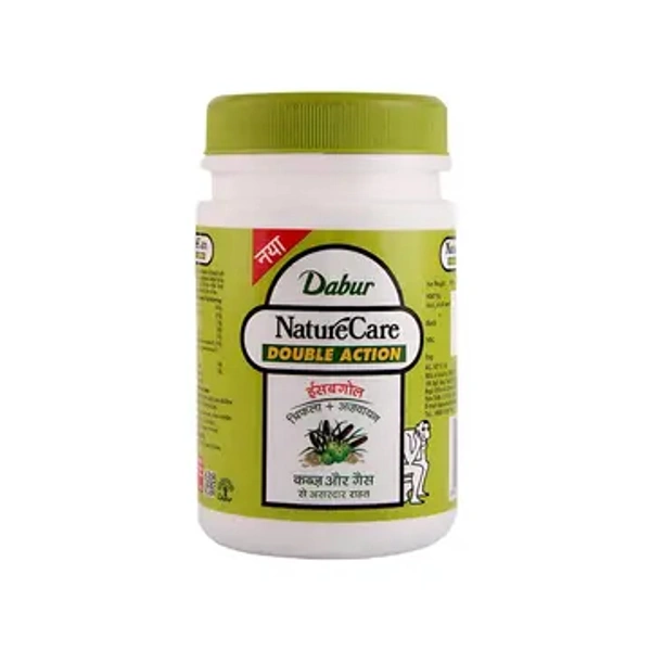Dabur Nature Care Double Action Isabgol/ Psyllium Husk - 100gm - 100gm