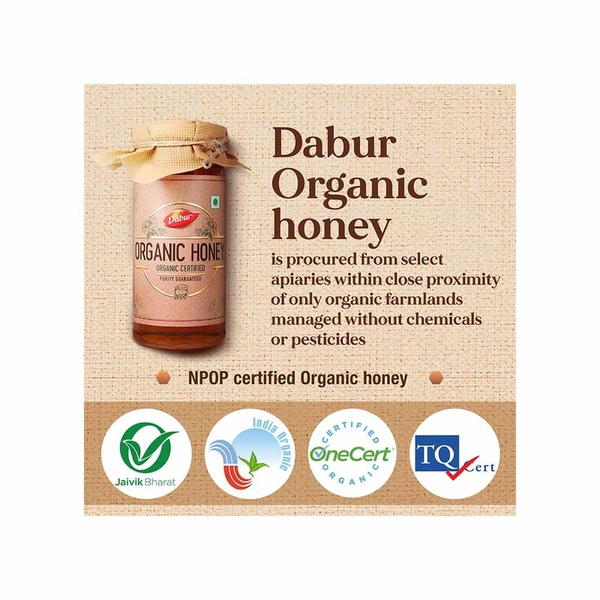 Dabur Organic Honey - 300 gm - 300 gm