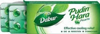Dabur Pudin Hara Pearls Effective Cooling Relief - 40 Nos (10 Pcs per strips) - 10 Units
