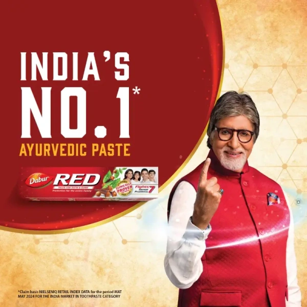 Dabur Red Herbal Toothpaste - 200 gm - 200 g