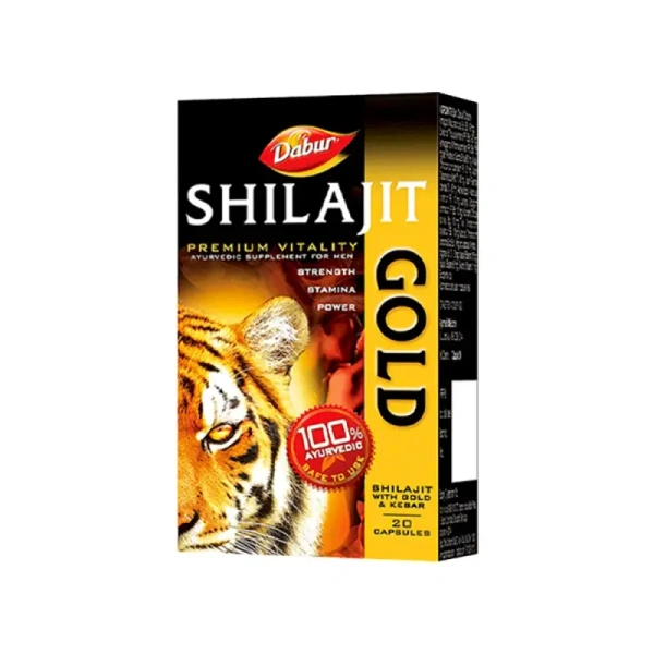 Dabur Shilajit Gold Capsules- 20 Piece - 20 Piece