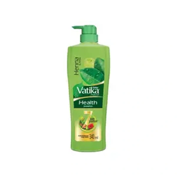 Dabur Vatika Naturals Health Shampoo with Henna & Amla - 340 ml