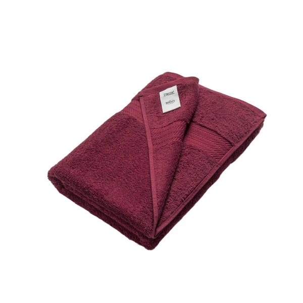 D鈥橠ecor Brio Cotton Bath Towel (29.5'' x 59'', 500 GSM, Beige) - 1 unit