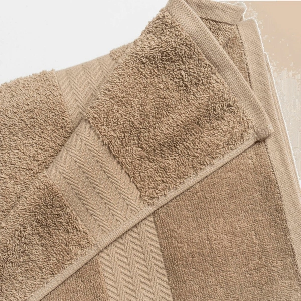 D鈥橠ecor Brio Cotton Bath Towel (29.5'' x 59'', 500 GSM, Navy Blue) - 1 unit