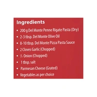 Del Monte Food Craft Penne Rigate Domestic Paste (Buy 1 Get 1 Free) - 400 gm - 400 gm