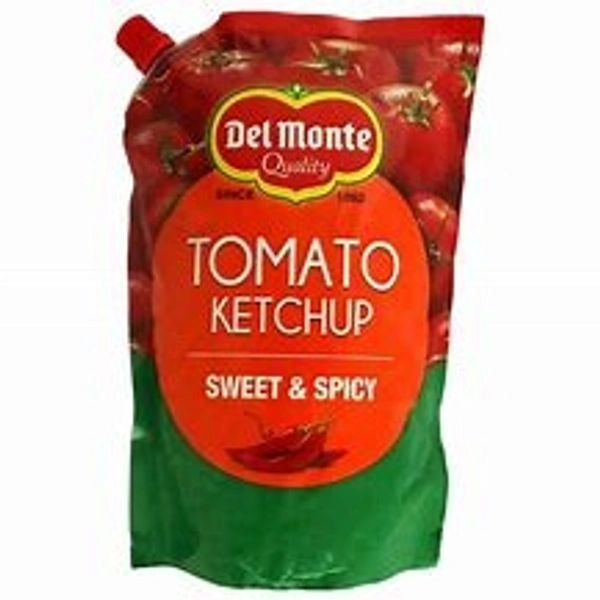Del Monte Sweet & Spicy Tomato Ketchup - 900 gm - 900 gm