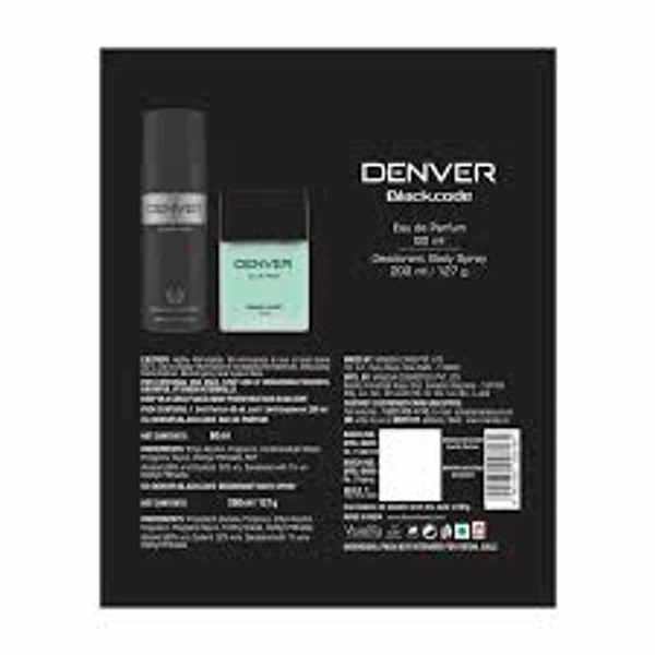Denver Black.Code Pack - 60 ml - 60 ml