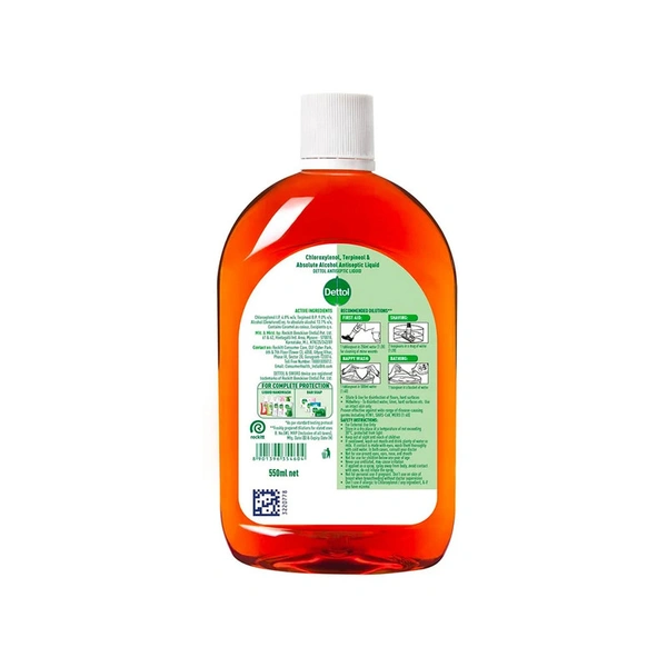 Dettol Antiseptic Liquid - 550 ml - 550 ml