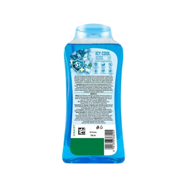 Dettol Icy Cool Shower Gel (250 ml) - 250 ml
