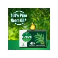 Dettol Neem Bathing Bar - Buy 3 Get 1 Free - 300 gm