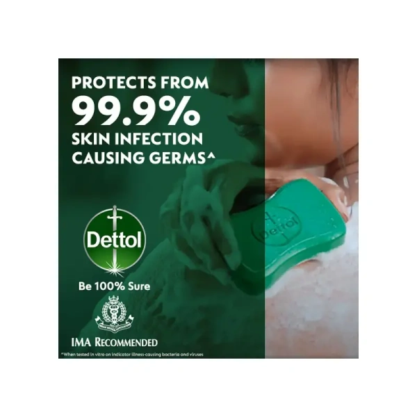 Dettol Neem Bathing Bar - Buy 3 Get 1 Free - 300 gm