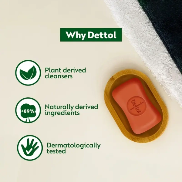 Dettol Original Soap - Pack of 4 (4*100 gm) - 400 gm