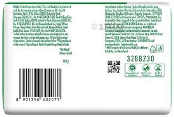 Dettol Original Soap-Mega Saver Pack(100 gmc5 nos) - 100 gmc5 nos