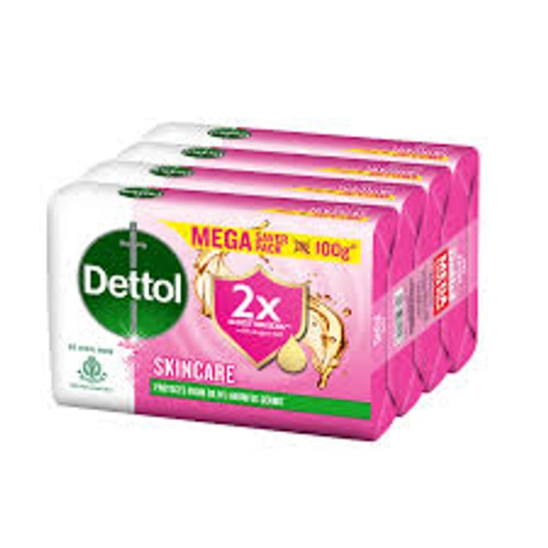Dettol Skincare Soap - (4*100 gm) - 400 gm